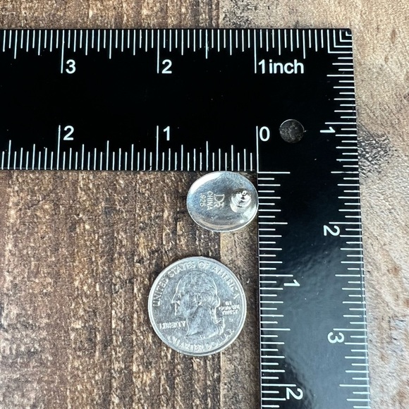 Jay King DTR Purple Druzy Crystal Stone Sterling Silver Earrings - Picture 7 of 8